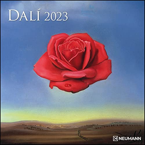 Dali 2023 - Wand-Kalender - Broschüren-Kalender - 30x30 - 30x60 geöffnet - Kunst-Kalender (GRID CALENDAR)