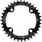 Jane Eyre Fahrrad kettenblätter 104 BCD 32T 34T 36T schmales breites Einzel kettenblatt, rundes schmales breites Kettenblatt für Rennrad Mountainbike BMX MTB(Black 36T)