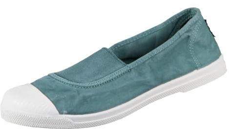 Natural World Eco - 103E Women's Trainers - Organic Cotton - 100% EcoFriendly - Green Color