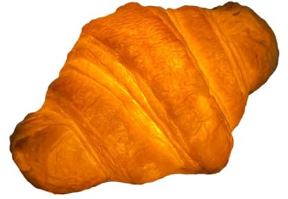 Ailan Beste Haltbarkeit, ungiftiges Brotlicht, Hauch von Eleganz, ABS Nachtlichter, Ornament Lichter, Ornament, Brot, Heimbüro