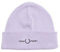 Fred Perry Klassische Beanie-Mütze für Herren und Damen, Baumwollmischung, grafisch, mit Logo in Flieder, Mauve, Violett, Einheitsgröße, Lilac Soul, Einheitsgröße