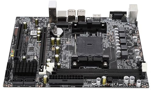 Yctze Desktop Computer Motherboard Mainboard for DDR3 1333/1600MHz A88, Gaming Mother Board, AM2/AM3/AM4/FM2/FM2+ Socket, VGA, Game PC, Ryzen 3 CPU Supported, Peripherals