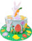 2 Pack Make Your Own Easter Bonnet Kit – Fun Craft Activity for Kids, Perfect for Easter Bonnet Parade & School Competitions, Includes Stickers & Tissue Paper (Eco-Friendly & Recyclable)