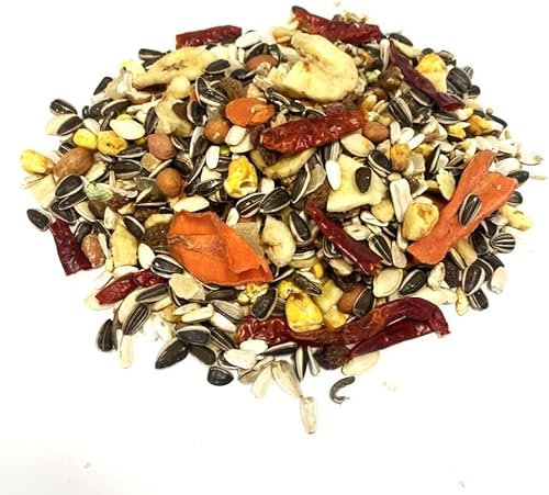 1Kg FRUIT MIXED PARROT FOOD LGW