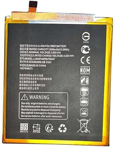 Backupower Ersatz Li3939T44P8h756547 Akku Kompatibel mit Axon 10,Pro Axon 11,Axon 9 Pro