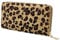 LAM GALLERY Vegane Kork-Geldbörse, Handtaschen für Damen, umweltfreundliche Kork-Clutch, Geldbörse Leopard
