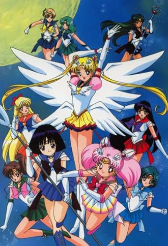 HfmQuisutron Puzzle 1000 Teile Klassisch Animiert Tsukino.Usagi Poster Poster Holz Für Erwachsene Kinder Spiele Lernspielzeug Df272Zq
