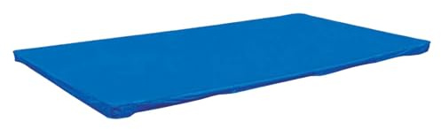 Bâche de piscine hors-sol - Bâche de protection ronde rectangulaire pour piscine hors sol - Résistante à la chaleur - Avec rangement pliable - Pour stations balnéaires et hôtels
