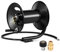 M MINGLE Pressure Washer Hose Reel 200ft, Heavy Duty Steel Hose Reel, Manual Crank Power Washer Hose Reel with Swivel Arm, 3/8 NPT Outlet Pipe, 4000 PSI