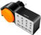 LogiLink ET0015 - Outdoor Zeitschaltuhr mit Zyklusfunktion und Aktivierungscountdown, Schutzklasse IP44, 3600 W, Schwarz/Orange