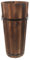 MUCKLILY Nordic Design Wooden Umbrella Stand Capacity Storage Rack Rain Gear Walking Stick Holder Home Decor