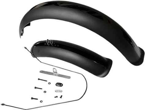 Dickly Fahrrad-Schutzbleche, Schmutzfänger, vorne und hinten, Set, verdickte Reparatur, vordere und hintere Kotflügel, Ersatz für Mountainbikes, 20 Zoll