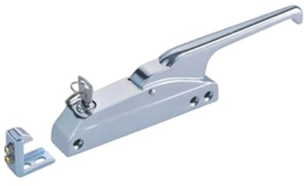 MERIGLARE Freezer Door Latch, Freezer Door Handle, Refrigerator Door Lock, Walk-in Handle for Hotel Industrial Ice Maker, CX 1200