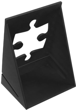 WOONEKY Puzzle Deckelständer Puzzle Präsentationsregal Für Erwachsene Buchständer Buchaufbewahrungsregal