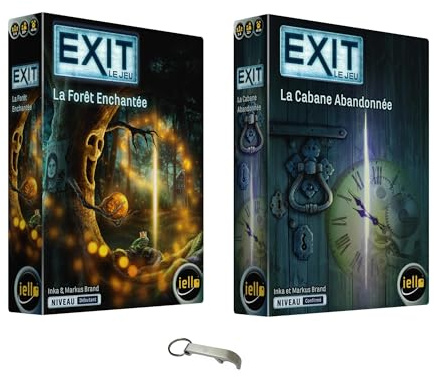 Blumie Shop Lot Exit Débutant Forêt Enchantée + Exit Confirmé La Cabane Abandonnée en Français + 1 Decap