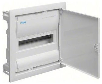 Hager de Distribution à encastrer 1 rangée 12 m mittür Up IP30 vu12at