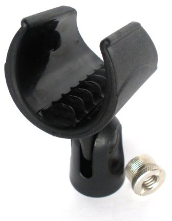 NEW LARGE WIRELESS MICROPHONE CLIP RADIO MIKE HOLDER