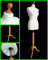 The Shopfitting Shop Buste couture femme sur trépied en bois Taille 42