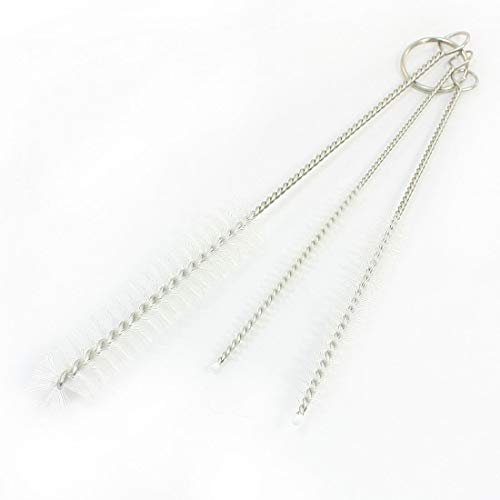 Laboratorio Medida Tubo De Ensayo Botella Vaso de precipitación Cepillo Limpieza 3 en 1