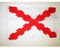 AZ FLAG - Drapeau Duché de Bourgogne - 45x30 cm - Pavillon Croix Bourguignonne 100% Polyester Avec Deux Cordelettes - 20g