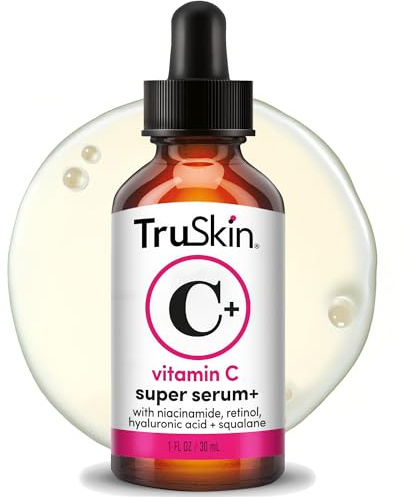 TruSkin Vitamin C Super Serum for Face, 5 Skin Benefits, 1 fl oz