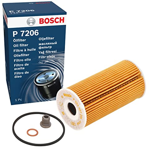 BOSCH Ölfilter F026407206 | Kompatibel mit: CHRYSLER GRAND VOYAGER V, LANCIA VOYAGER Großraumlimousine