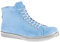 Andrea Conti Damen High Top Sneaker, Azur, 36 EU