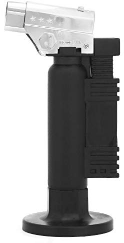 Torcia del Bruciatore a Gas, Torcia Butano a Fiamma a Temperatura 1300 ℃ / 2500 ℉, Cannello Cucina Regolabile, Strumento di Saldatura per Attrezzature di Laboratorio, Elettronico e Metallo