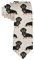 Herren-Hunde-Krawatte, Polyester, Seide, weich, Business-Krawatte, Dackel Hund, Einheitsgröße