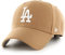 '47 MLB Los Angeles Dodgers MVP Unisex-Baseballkappe, Verstellbar, Hochwertiges Design und Verarbeitung, White Logo, Camel