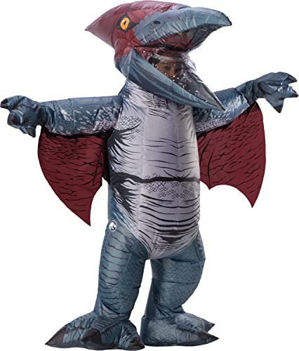Rubie's Official Jurassic World Pteranodon Adult Inflatable Dinosaur Costume, One Size Halloween