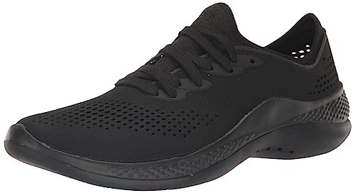 Crocs Hombre LiteRide 360 Pacer M Zapato, Black/Black, 45/46 EU