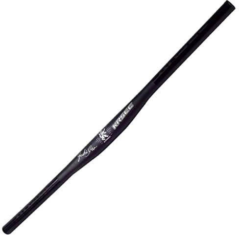 DELVOYE 31.8mm Fahrrad Lenker Flach Lenker Riser Bar Aluminiumlegierung MTB Lenker 680mm Mountainbike Extralanger Lenker (Color : Black, Size : 680mm)