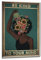 Terp Be Kind To Your Mind Poster, Wandkunst, Filme und Musik, Poster, Geschenk für Freunde, Schlafzimmer, Wohnzimmer, Dekoration, modern, ästhetischer Rahmen, 50 x 75 cm