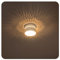 linovum SUNEVA Deckenspot Aufputz flach LED indirekte Beleuchtung Deckenlampe 230V - kleine Aufbauleuchte Spot rund warmweiß 8W