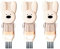 Ohulelks Cepillo de Limpieza Multifuncional para Tapas de, 3 Piezas, Cepillo para Tazas Acanalado, Color Rosa