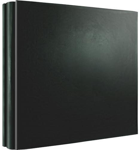 Rdylymx 600 6x4 Photo Picutre Album, Extra Large Capacity Leather Cover | Dark Green Holds 600 Horizontal and Vertical 6x4 Photos Photo Albums for Wedding Family for Family Wedding Baby