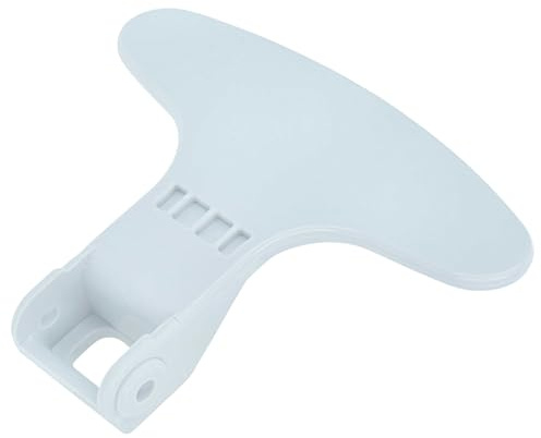 vhbw Türgriff kompatibel mit Beko WMB 71443 LE 7122641600 Waschmaschine Kunststoff Weiß
