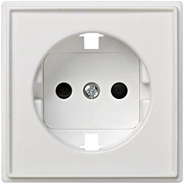 Simon 2705041-030 - Tapa Base De Enchufe Blanco S.27 Scudo