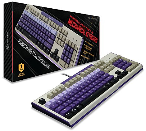 Hyperkin M07207 Teclado USB Multicolor - Teclados (estándar, con Cable, USB, Teclado mecánico, Multicolor)