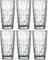 15 Oz Unbreakable Tritan Drinking Glasses Shatterproof Acrylic Glasses Drinkware BPA Free Hard Plastic Cups Reusable Kitchen Water Glasses Drinking Set of 6 (Clear)