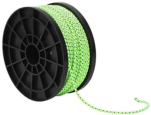 Paracord, 2,5 mm multifunktionales Campingzelt Flagline Hochdichtes Seil Reflektierendes winddichtes Sicherheitsseil zum Binden, Ziehen, Schwingen, Klettern und Knoten 50 m