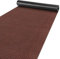 ANRO Teppich Läufer Flur Küchenteppich Schmutzfangmatte Sauberlaufmatte rutschfest Velours Braun 65x1000cm (10M) Modern