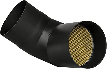 Katalysator für Bruno Pyro & Bruno Mini I, II & III - Rohr-Bogen Ø 150 mm