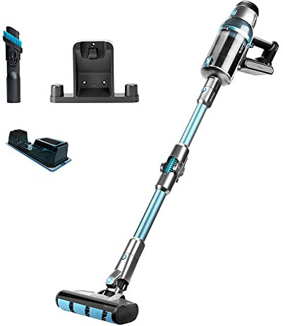 Cecotec Akku-Stabstaubsauger Digital Conga Rockstar 1700 X-Treme ErgoWet, 4 in 1, Digitalmotor, Jalisco-Bürste, 680 W und 26 kPa, 230 AW, 75 min Autonomie, 4 Modi, Wassertank