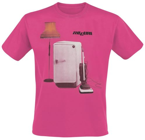 The Cure Imaginary Boys Männer T-Shirt pink Band-Merch, Bands