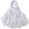 Txameru Frauen Hijab Viskose Hijab für Frauen Muslimische Baumwolle Hijab Mode Hijab Schal, Weiss/opulenter Garten, Standard