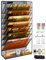 Hängeorganizer Wandablagefächer 9 Stöckiger Wandmontage Schreibtisch Organizer, A4 Zeitschriftenhalter Wand für Zeitschriften, Hängende Wandordner Dokumente Metall Büro Dokument Organizer für Zuhause