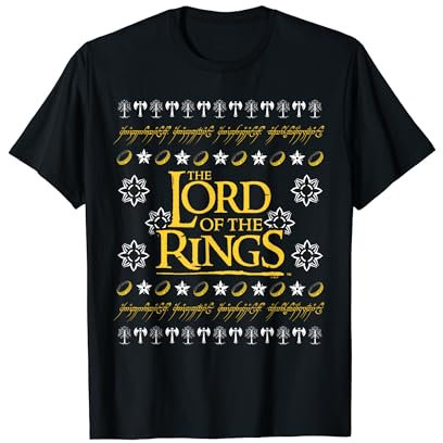 The Lord of the Rings Ugly Christmas Logo T-Shirt