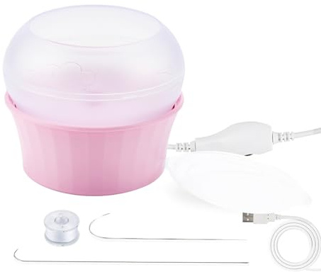 Tiardey The Electric Bead Spinner Beading Bowl Kit Includes Beading Needles/Thread/Needle for Jewelry Making